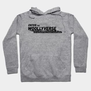 Enter the Woollyverse for Light Backgrounds Hoodie